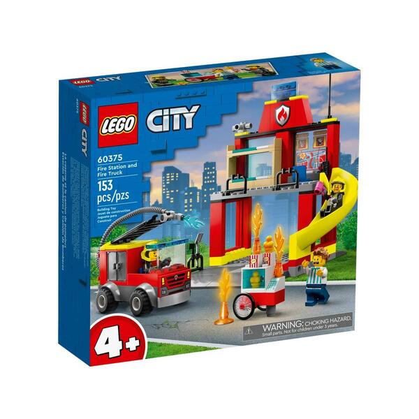LEGO&#40;R&#41; City Fire Station & Fire Truck - image 