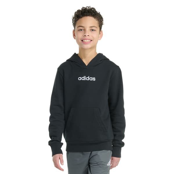 Boys (8-20) adidas(R) Essential Linear Fleece Hoodie - image 