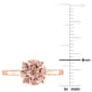 Gemstone Classics™ 10kt. Rose Gold Morganite Solitaire Ring - image 4