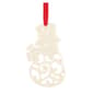 Lenox Pierced Snowman Charm Ornament - image 1