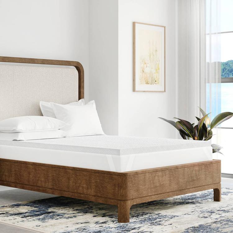 Levitate Sleep 2in. Gel Swirl Mattress Topper