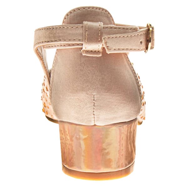 Big Girls Badgley Mischka Rhinestone Dress Pumps