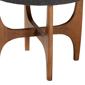 Baxton Studio Theo Japandi Wood Ottoman Footstool - image 3