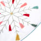National Tree 54in. Boho Velvet Snowflake Embroidered Tree Skirt - image 4