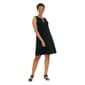 Petite MSK Sleeveless Solid Three Ring Shift Dress - image 1