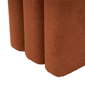 9th & Pike® Contemporary Copper Polyester Ottoman - image 6