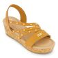 Big Girls DKNY Amber Studs Strap Wedge Sandals - image 1