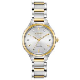 Womens Citizen(R) Corso Collection Two-Tone Watch - FE2104-50A