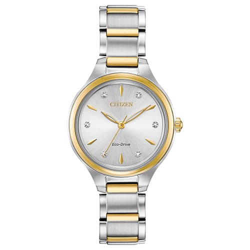 Womens Citizen(R) Corso Collection Two-Tone Watch - FE2104-50A - image 