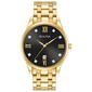 Mens Bulova Gold-Tone & Diamond Dial Watch - 97D108 - image 1