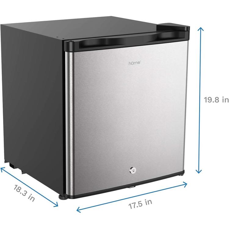 HomeLabs 1.1 cu. ft. Compact Freezer w/ Lock