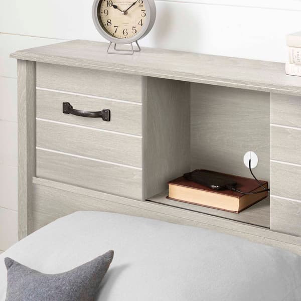 South Shore Ulysses Twin Bookcase Headboard
