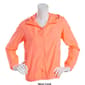 Juniors Love Tree Zip Front Solid Windbreaker Hoodie - image 4