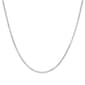 Sterling Silver 16in. Box Chain Necklace - image 1