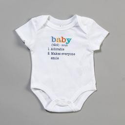 Baby Unisex (3-9M) Baby Essentials Baby Adorable Bodysuit