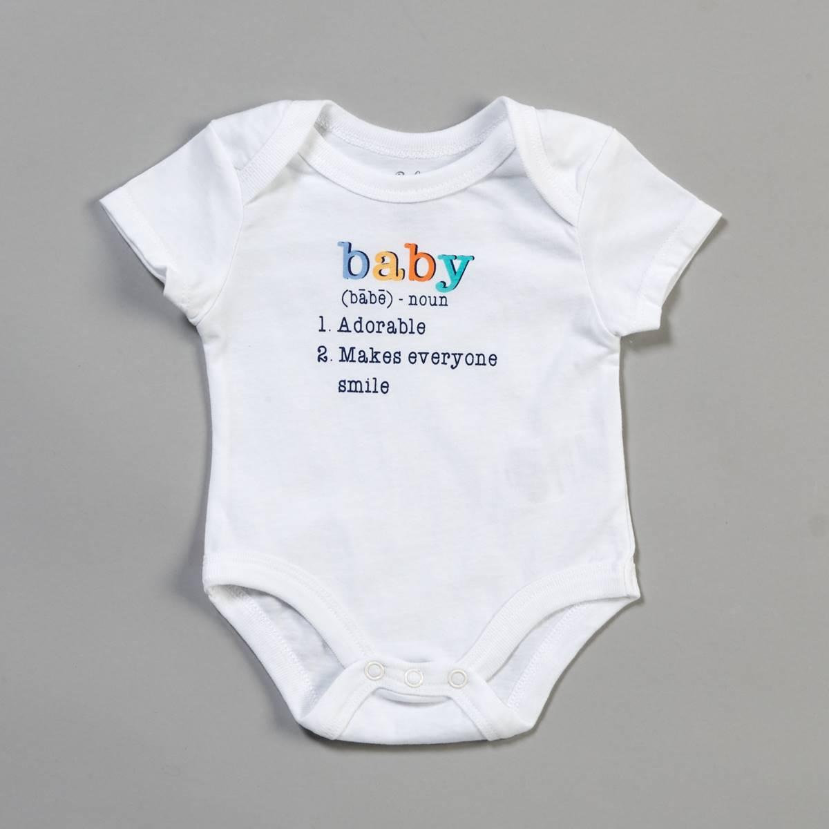 Baby Unisex (3-9M) Baby Essentials Baby Adorable Bodysuit