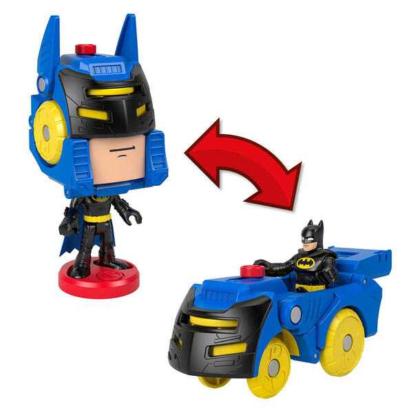 Fisher-Price(R) Imaginext(R) DC Head Shifters Batman(tm) &amp; Batmobile - image 