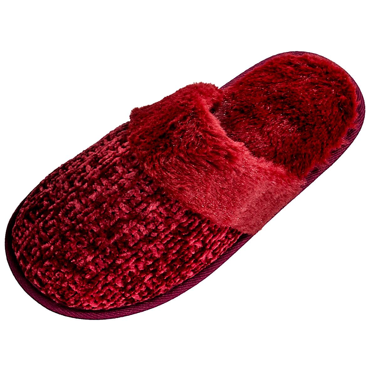 Ella Women's Faux Fur Slippers - Cosy Buckle Sliders For Indoor Comfort