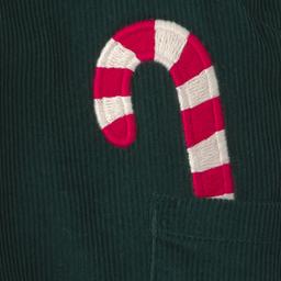 Baby Boy (6-18M) Carter''s® 2pc. Candy Cane Corduroy Overalls Set