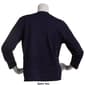 Womens 89th & Madison Bracelet Sleeve Solid Rib Panel Cardigan - image 2