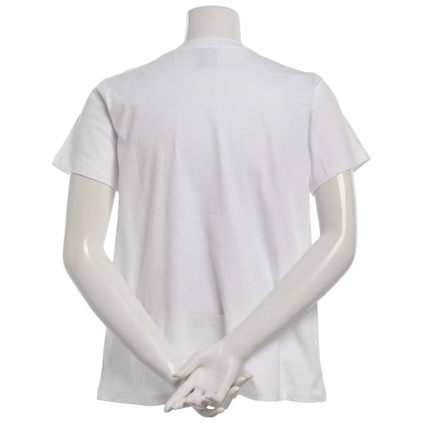 Petite Architect® Short Sleeve Crew Neck Heart Tee