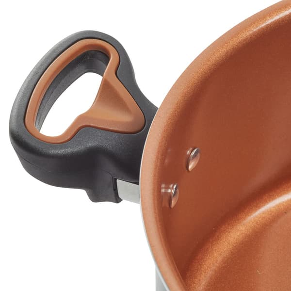Farberware&#174; 12pc. Glide&#8482; Copper Ceramic Nonstick Cookware Set