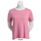 Womens Hasting & Smith Short Sleeve Solid Crew Neck Tee - image 12