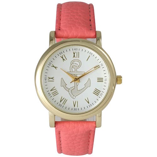 Womens Olivia Pratt Anchor Watch - 15322CORAL - image 