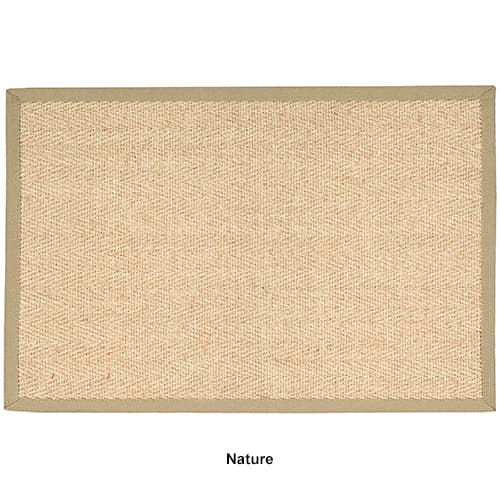 Nourison Herringbone Pattern Rectangle Accent Rug