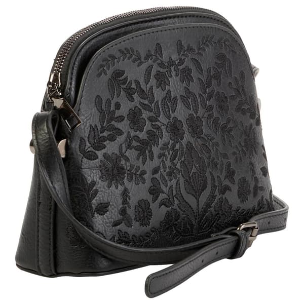 Sam & Hadley Embossed Dome Crossbody