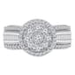 Diamond Classics(tm) White Gold 1ctw. Diamond Bridal Ring - image 1