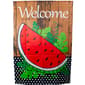 Northlight Seasonal Welcome Watermelon Slice Spring House Flag - image 2