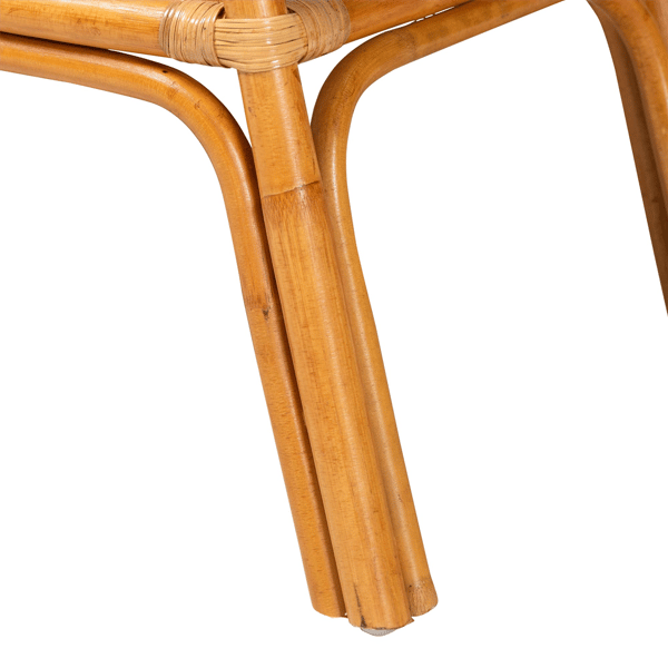 bali & pari Nayana Modern Bohemian 2-Tier Console Table