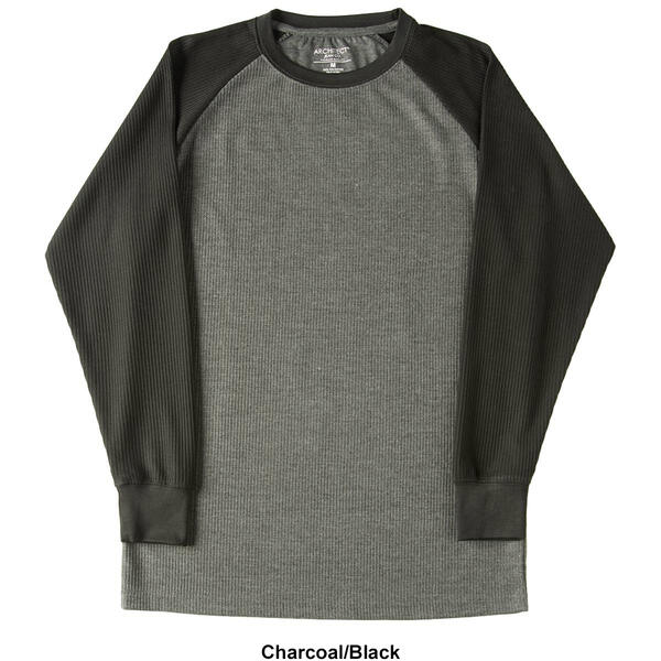 Young Mens Architect® Jean Co. Long Sleeve Raglan Crew Thermal