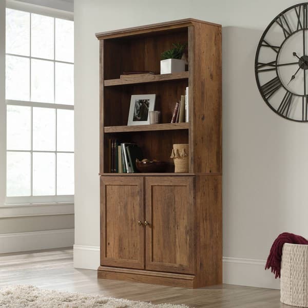 Sauder Select Collection 5 Shelf Bookcase With Doors