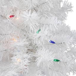 Northlight 18in. Pre-Lit White Artificial Christmas Tree