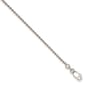 Gold Classics&#40;tm&#41; 10kt. White Gold 1.15mm 9in. Ankle Bracelet - image 1