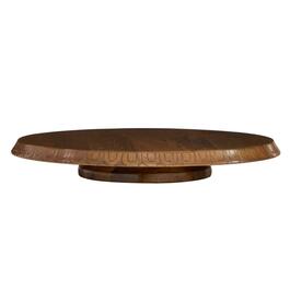9th & Pike&#40;R&#41; Small Round Wooden Decorative Lazy Susan