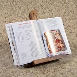 Kalmar Home Acacia Wood Cookbook/Tablet Holder
