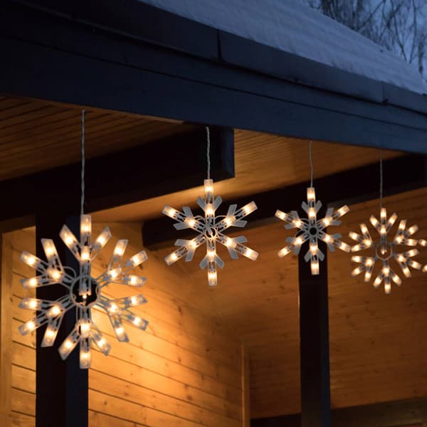 Northlight Seasonal 8.5ft. Snowflake Icicle Christmas Lights
