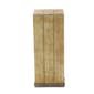 9th & Pike&#174; Brown Wood Rustic Pedestal Table - Set of 3 - image 2