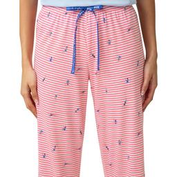 Womens HUE® Swimming In Stripes Pajama Bermuda Shorts