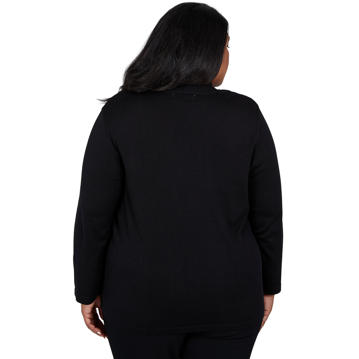 Plus Size Alfred Dunner Cityscape Medallion Two in One Sweater
