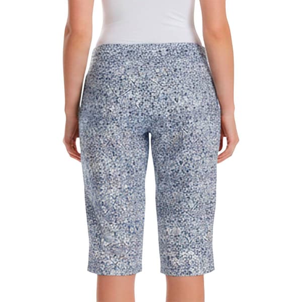 Womens Briggs Millennium Geometric X-Hem Capris