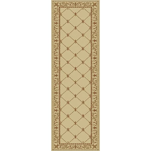 Tayse Sensation Orleans Traditional Runner - Ivory - image 