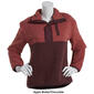 Womens Avalanche Fleece Brushed Back Teddy Half Zip Pullover - image 4