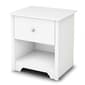 South Shore Vito 1-Drawer Nightstand - White - image 1