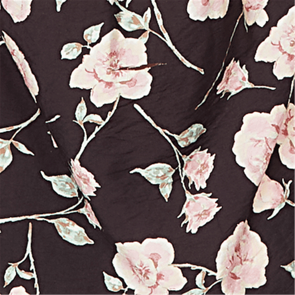 Plus Size Emaline Enchanted Bloom Keyhole Neck Floral Blouse