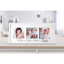 Malden 3-Opening Mom Dad Me Love Photo Frame - 4x4