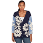Womens Skyes the Limit Back To Town Long Sleeve Graphic Printed - image 1